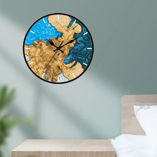 Transparent Wall Clock – Minimalist Acrylic, Modern Design for Living Room or Office