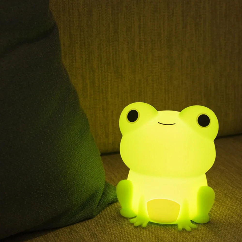 Squeeze Night Light – Animal Designs with Adjustable Brightness for Bedroom or Playroom