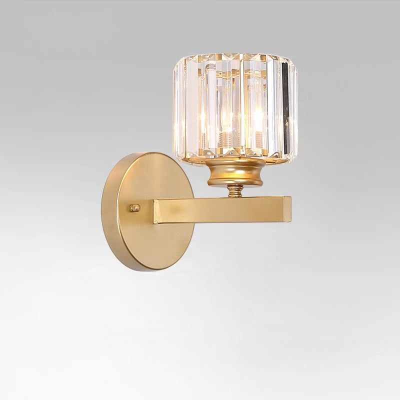 Crystal Wall Lamp – Elegant Design with Sparkling Light for Living Room or Hall