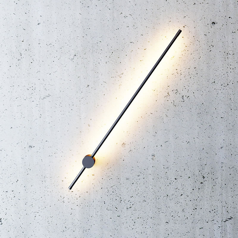 LED Wall Lamp – Slim White, Minimalist Design for Modern or Scandinavian Interiors