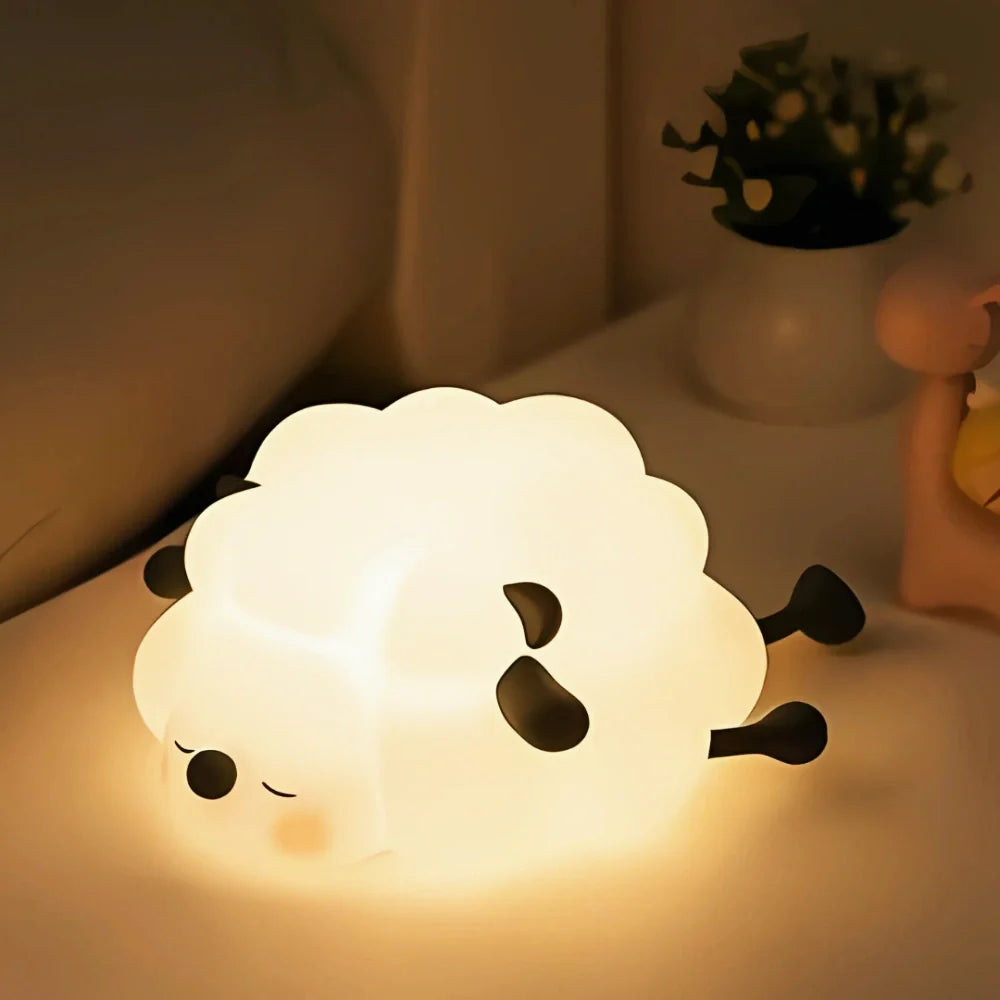 Squeeze Night Light – Animal Designs with Adjustable Brightness for Bedroom or Playroom