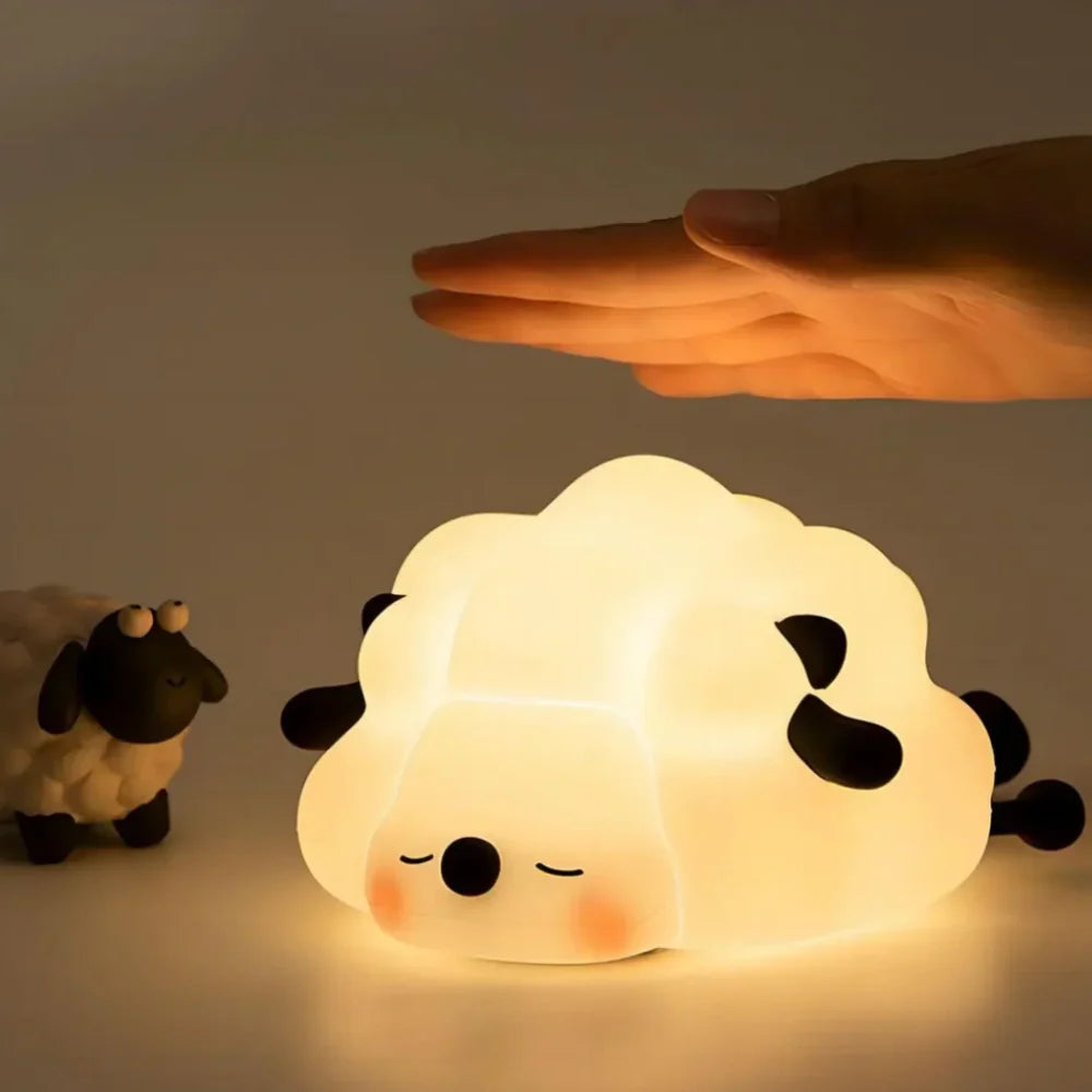 Squeeze Night Light – Animal Designs with Adjustable Brightness for Bedroom or Playroom