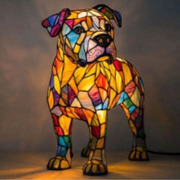 LED Night Lamp – Dog Breeds Design, Soft Light for Living Room or Bedroom Decoration
