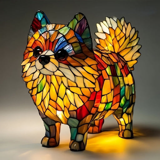 LED Night Lamp – Dog Breeds Design, Soft Light for Living Room or Bedroom Decoration