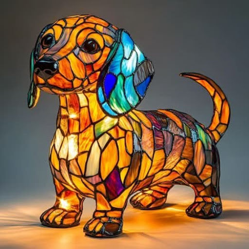 LED Night Lamp – Dog Breeds Design, Soft Light for Living Room or Bedroom Decoration
