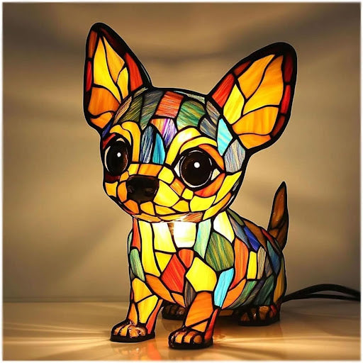 LED Night Lamp – Dog Breeds Design, Soft Light for Living Room or Bedroom Decoration