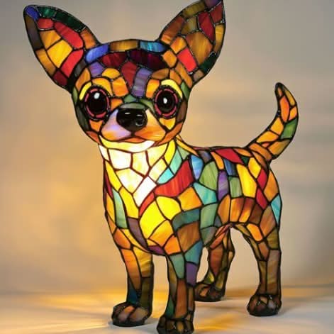 LED Night Lamp – Dog Breeds Design, Soft Light for Living Room or Bedroom Decoration