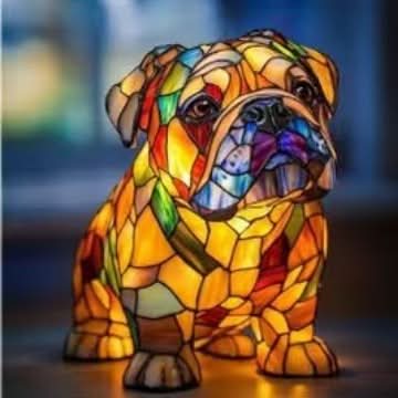 LED Night Lamp – Dog Breeds Design, Soft Light for Living Room or Bedroom Decoration
