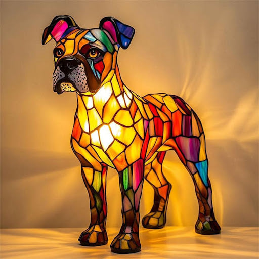 LED Night Lamp – Dog Breeds Design, Soft Light for Living Room or Bedroom Decoration