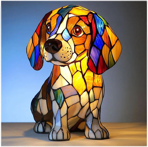 LED Night Lamp – Dog Breeds Design, Soft Light for Living Room or Bedroom Decoration