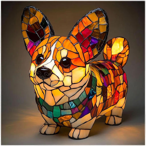 LED Night Lamp – Dog Breeds Design, Soft Light for Living Room or Bedroom Decoration